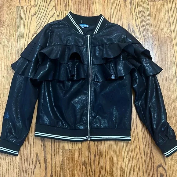 Truly Me Ruffle Jacket - Picture 1 of 5